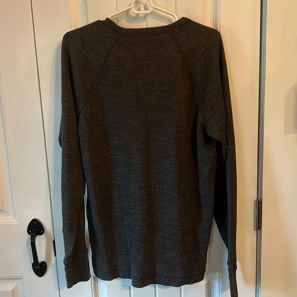 AMERICAN EAGLE OUTFITTERS Vintage AE Legend Grey Men’s Large long sleeve shirt - Picture 4 of 6